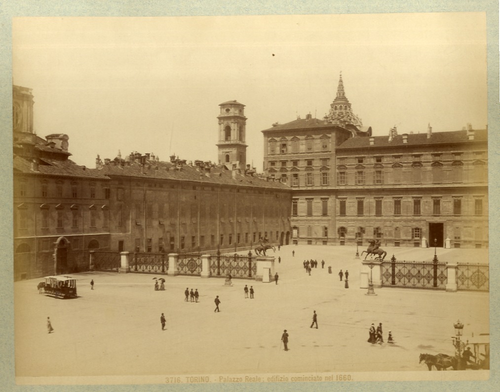 TORINO - Palazzo Reale e palazzo Chiablese.