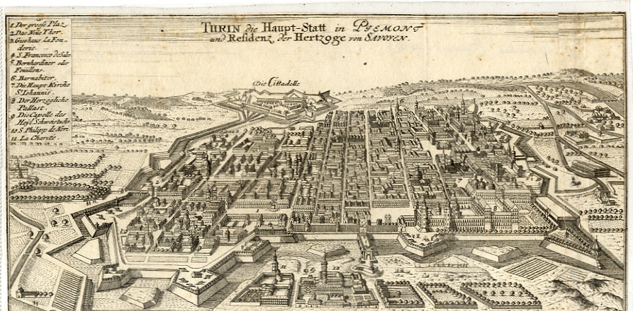 Turin die Haupt-Statt in Piemont und Residenz der Hertzoge von …