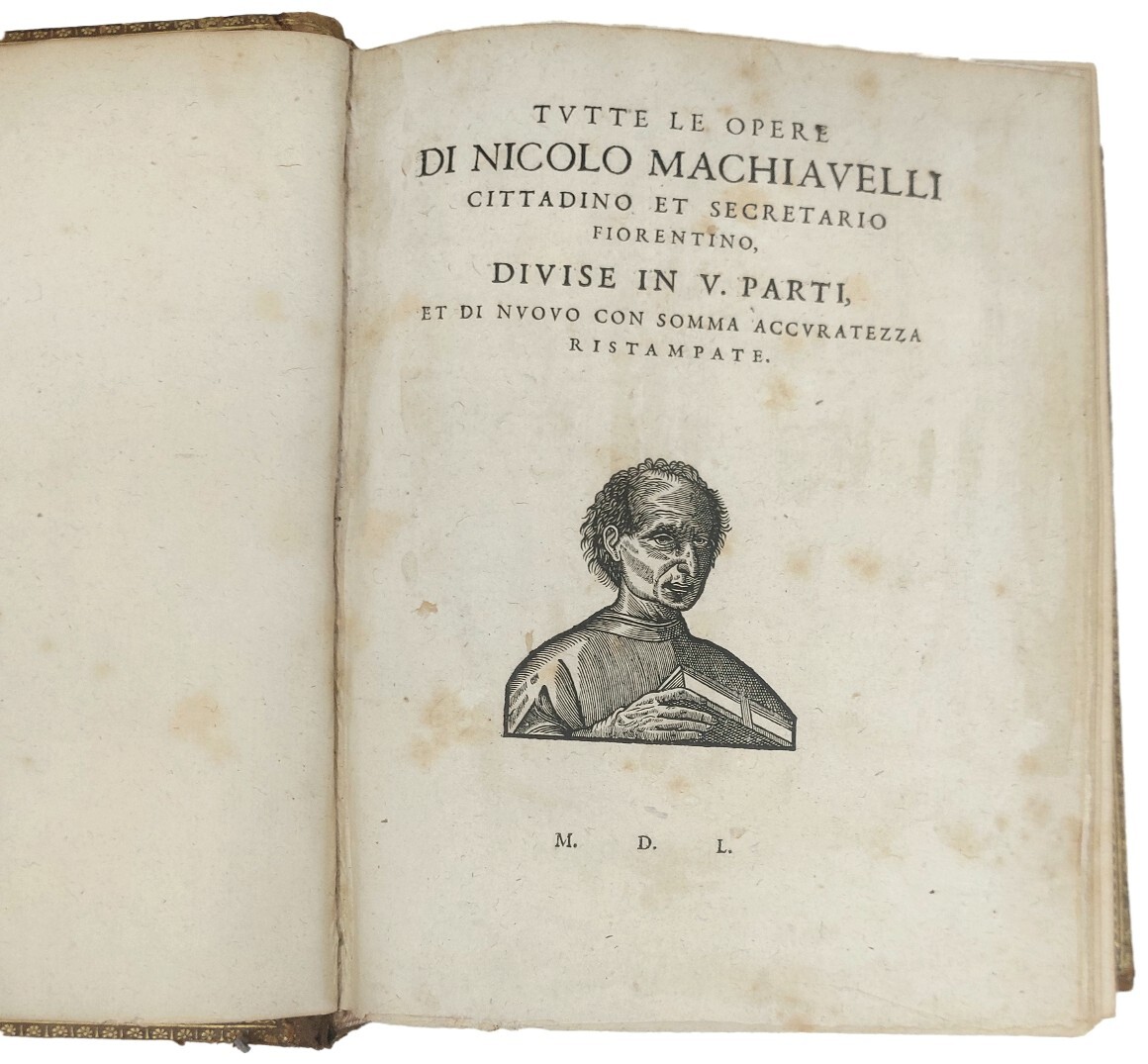 Tutte le Opere. Divise in V parti et di nuovo …
