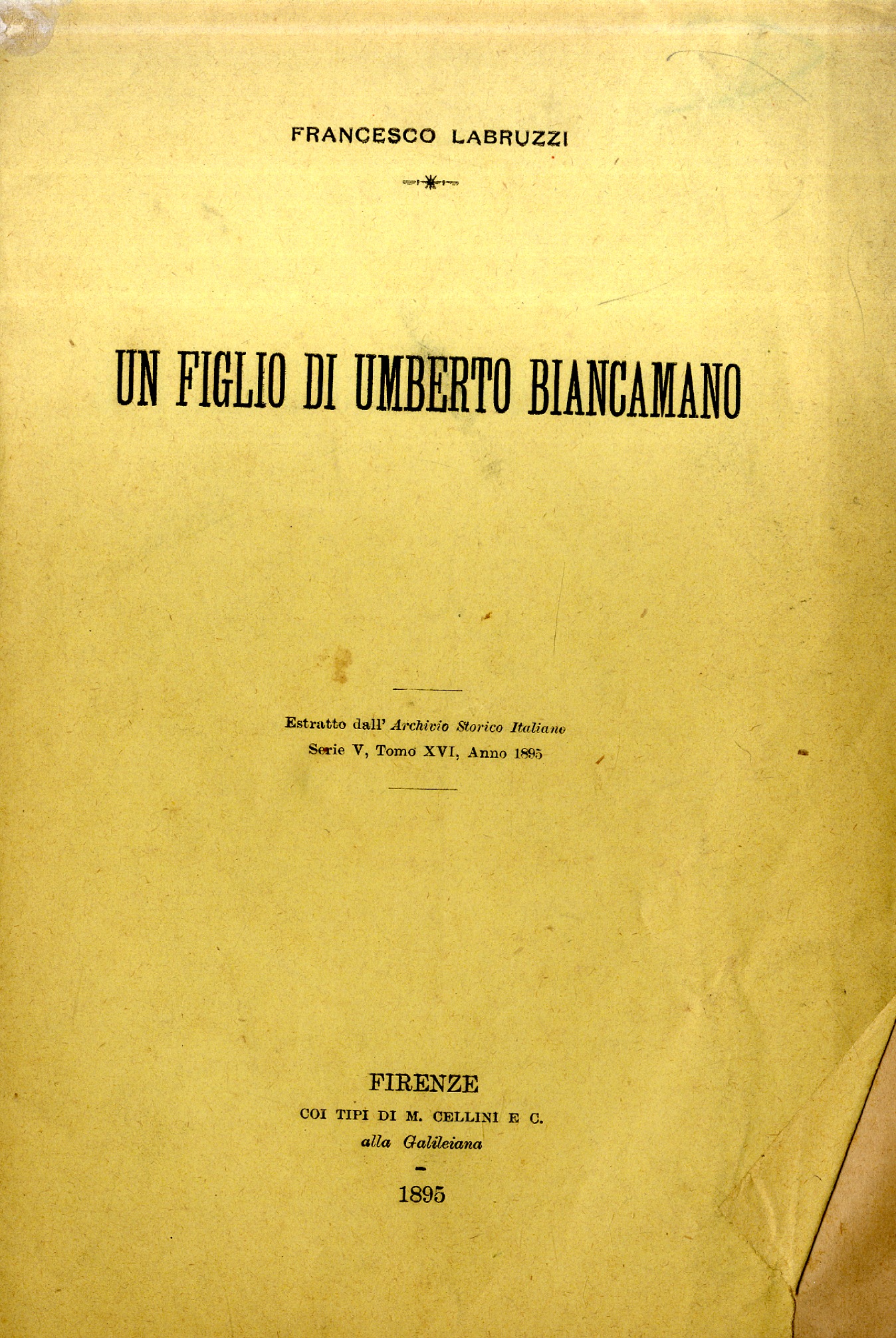 Un figlio di Umberto Biancamano
