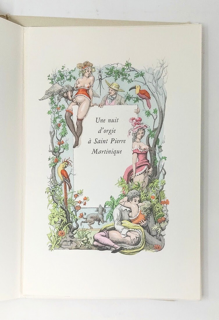 Une nuit d'orgies &amp;agrave; Saint-Pierre Martinique.