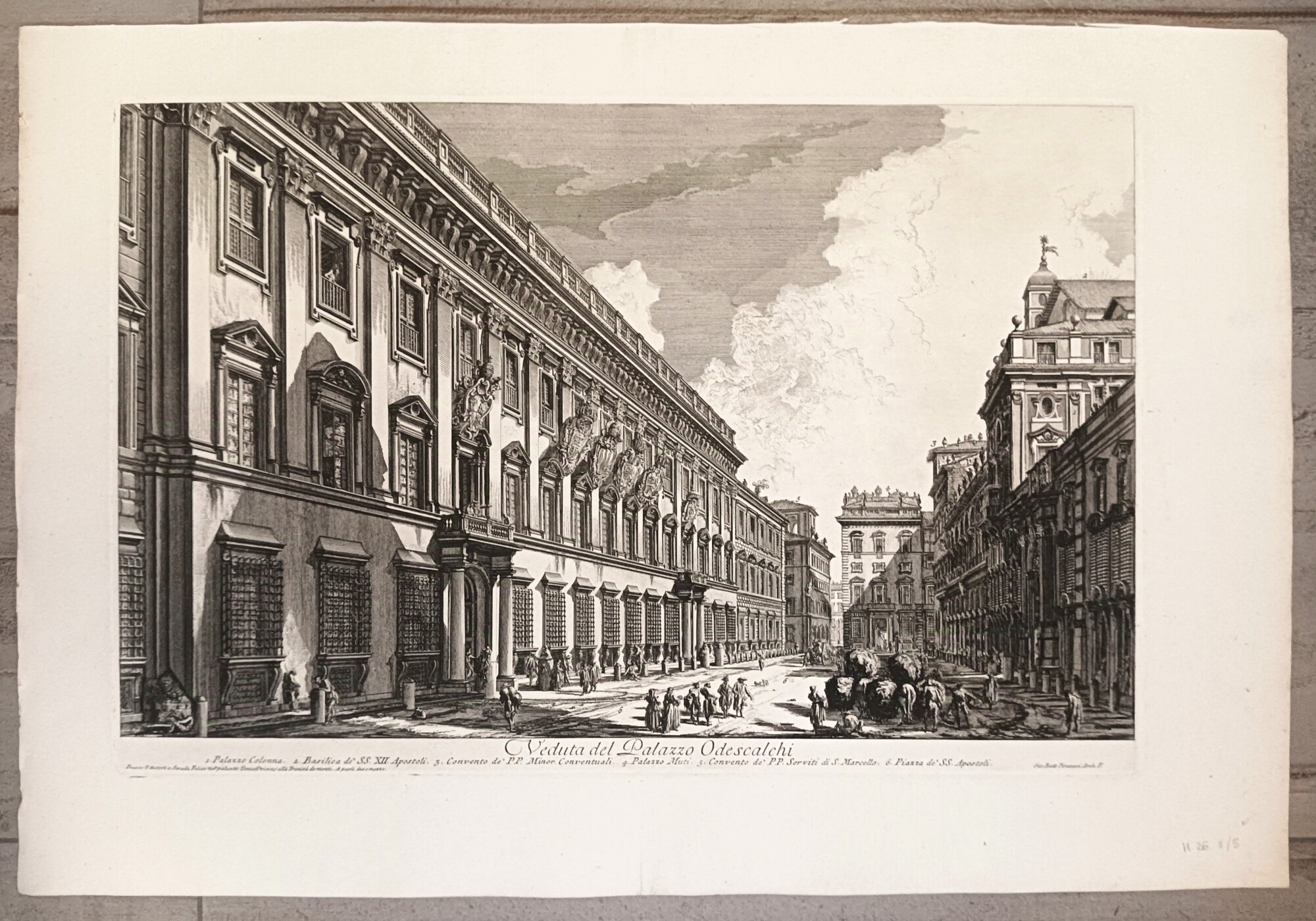 Veduta del Palazzo Odescalchi