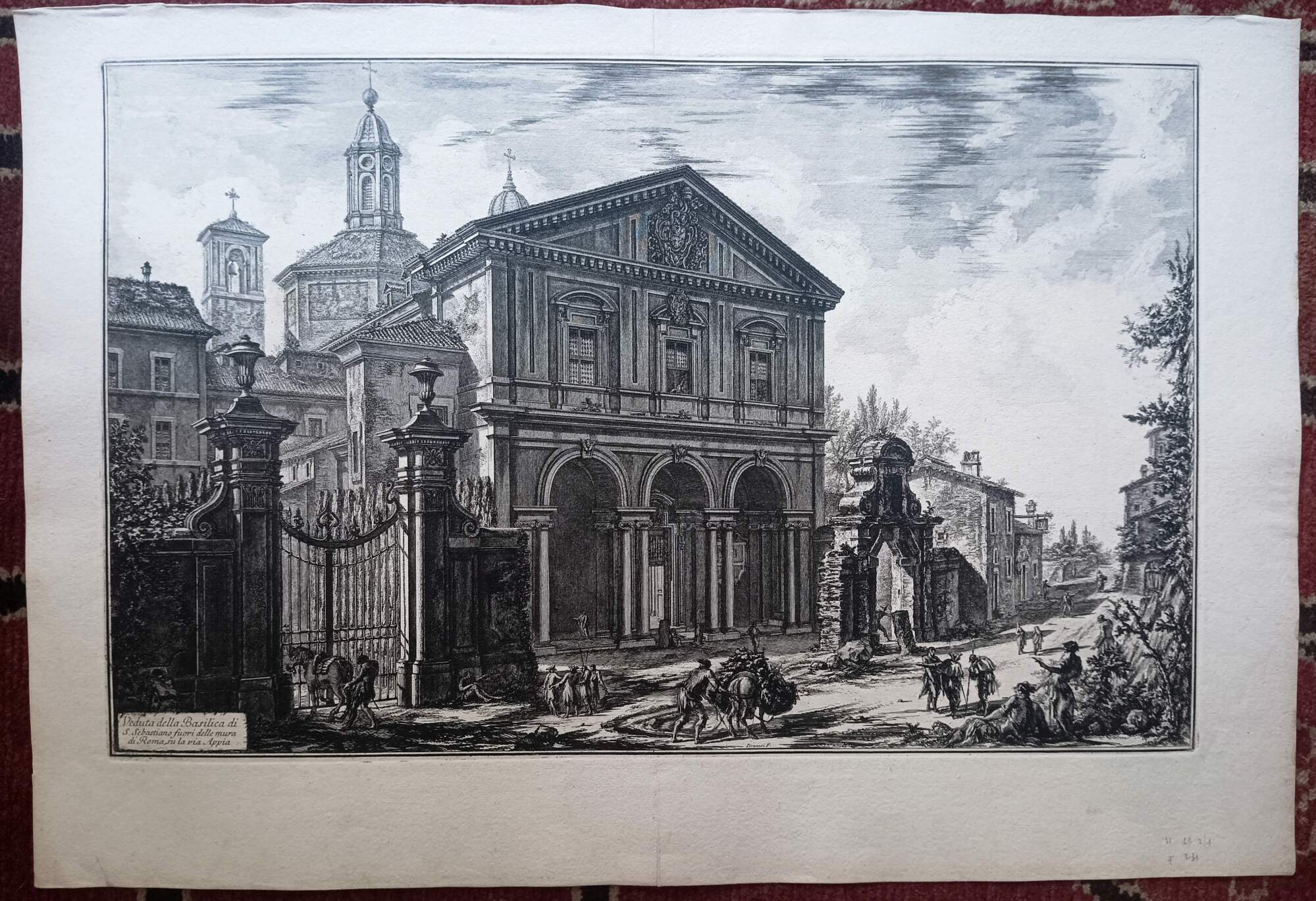 Veduta della Basilica di S. Sebastiano fuori delle mura di …