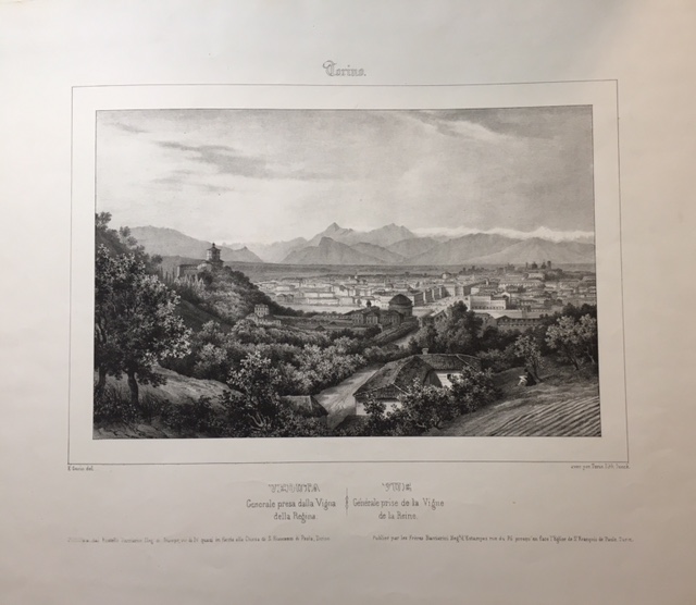 Veduta generale presa della Vigna della Regina/Vue gènérale prise de …