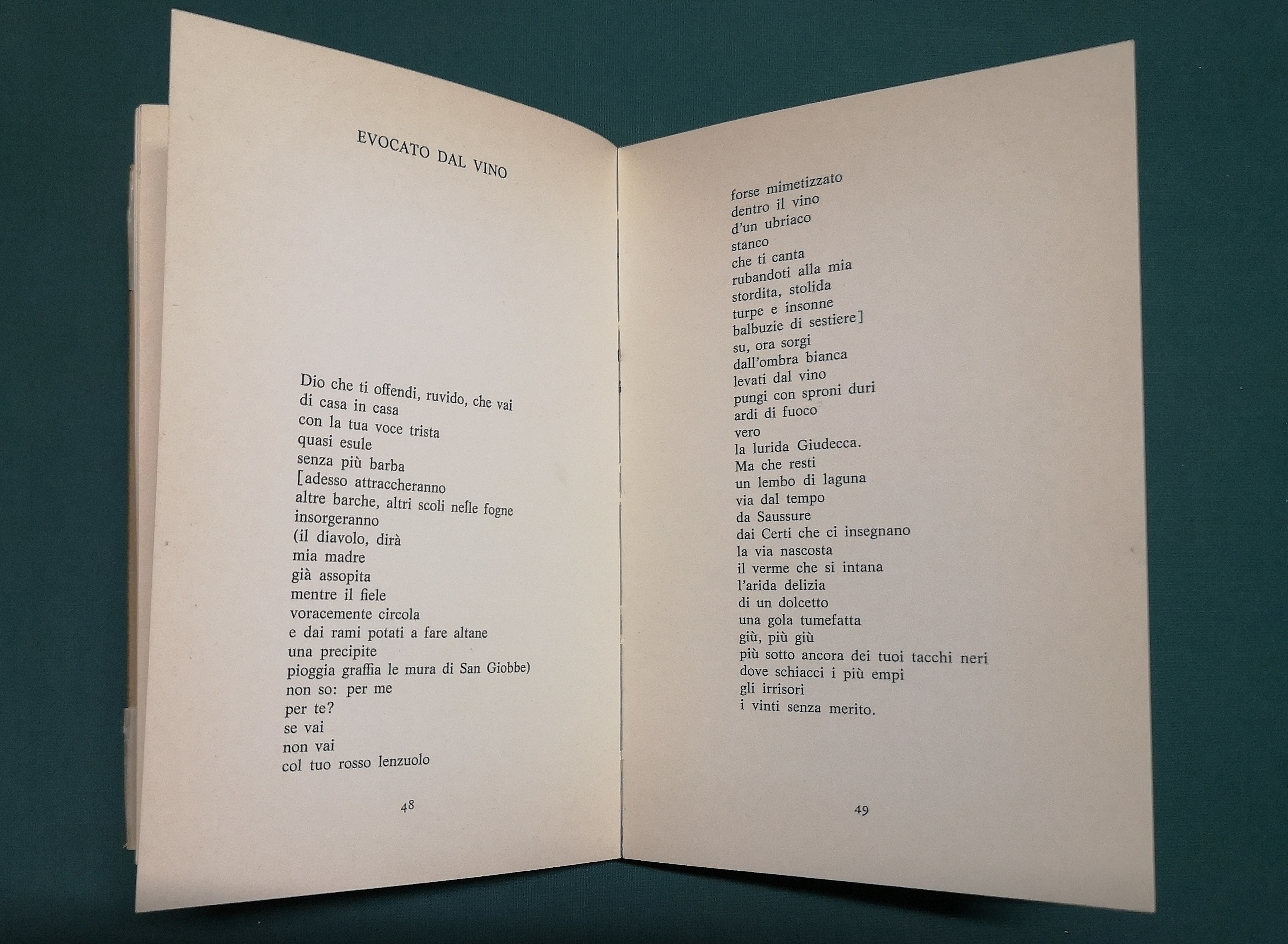 Versi incivili. 1960-1970.