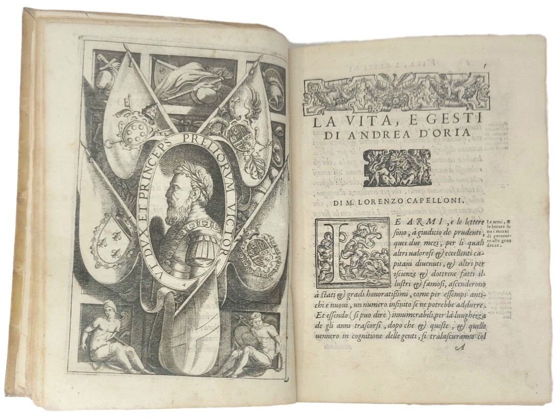Vita del prencipe Andrea Doria descritta da Lorenzo Capelloni, con …