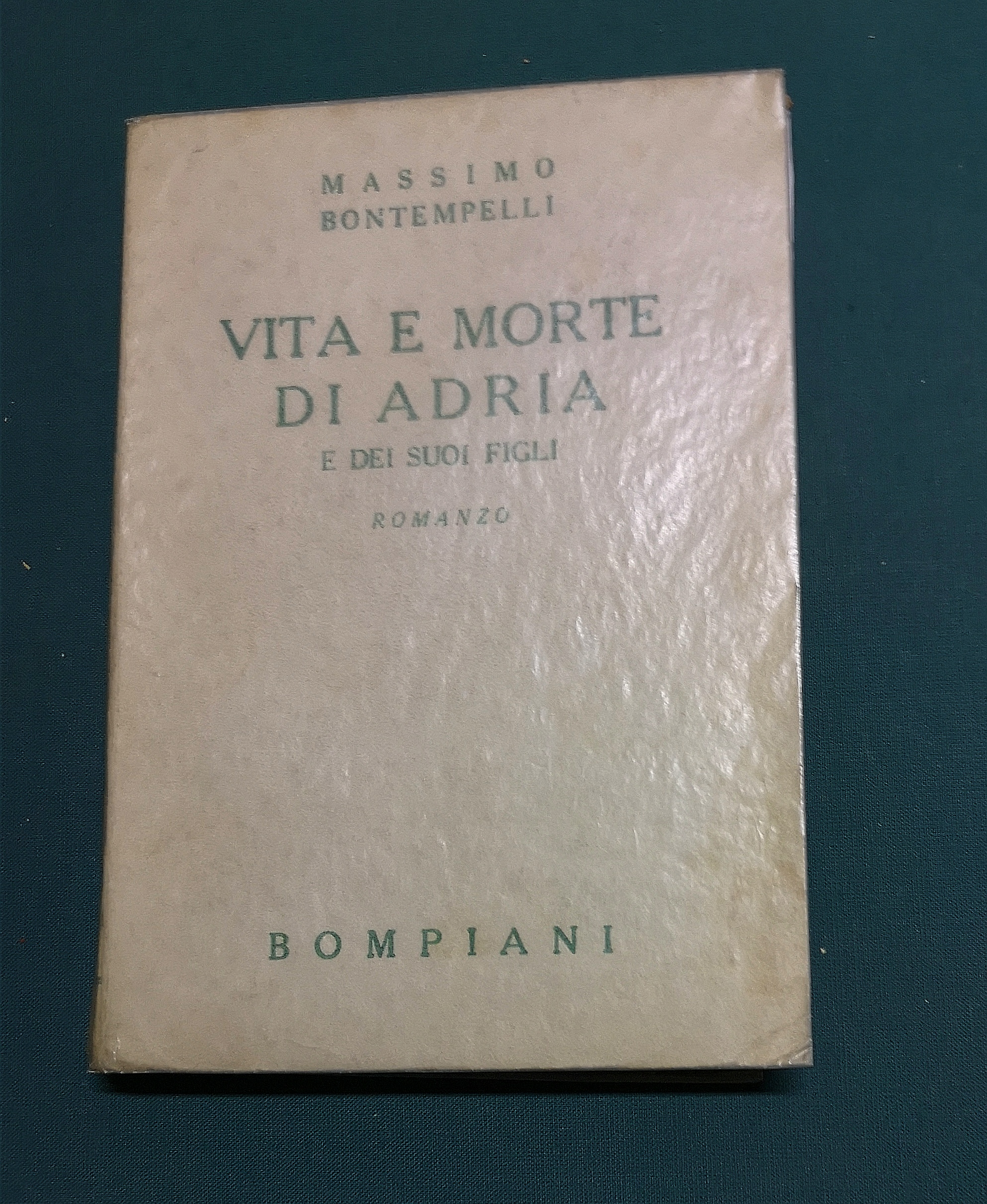 Vita e morte di Adria e dei suoi figli.