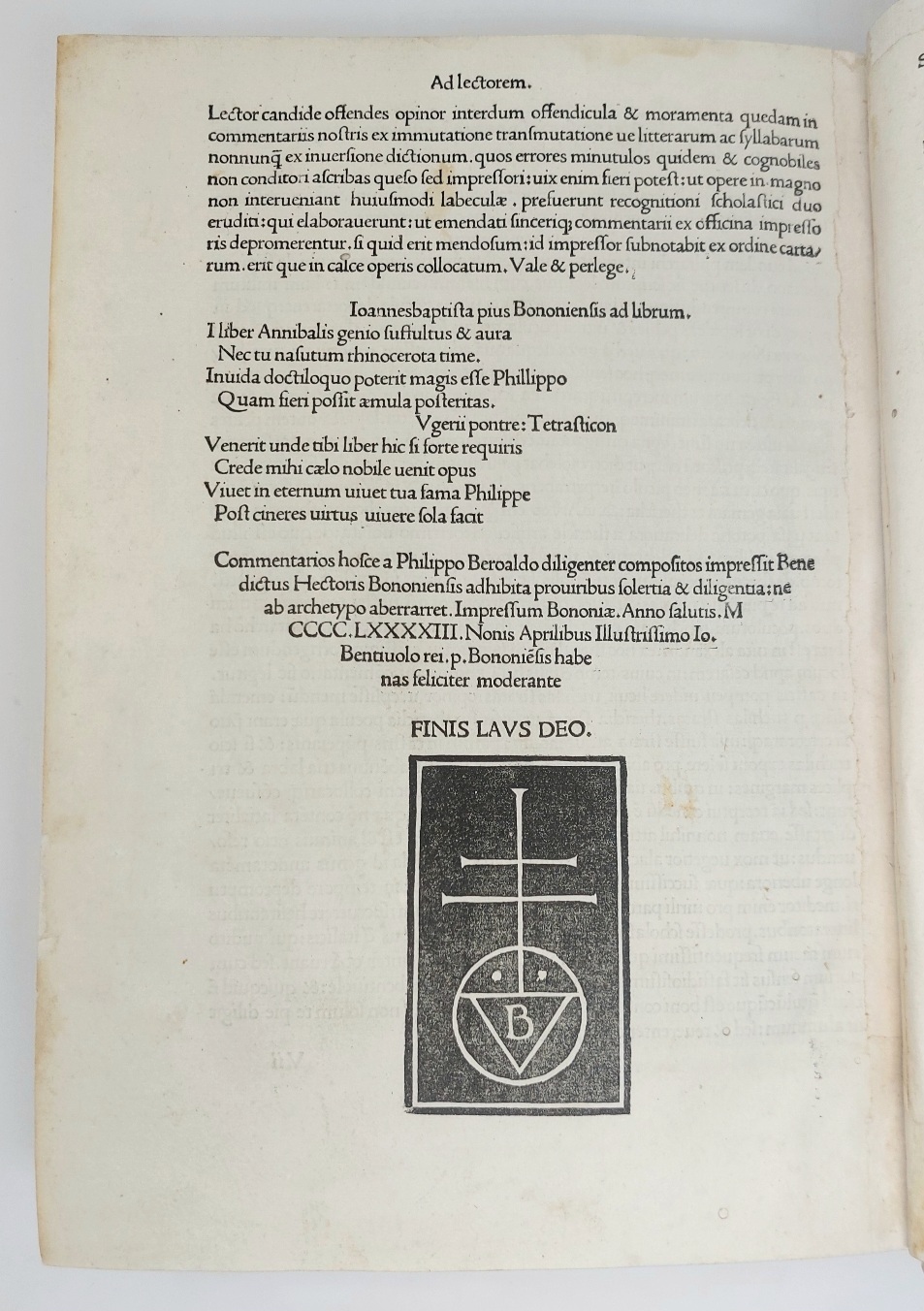 Vitae Caesarum. Commentationes conditae a Philippo Beroaldo...&amp;nbsp;
