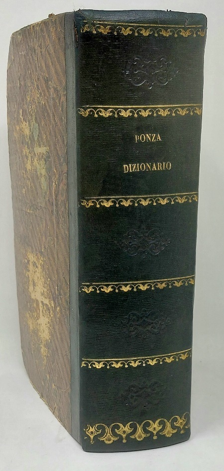 Vocabolario Piemontese-Italiano di Michele Ponza da Cavour.