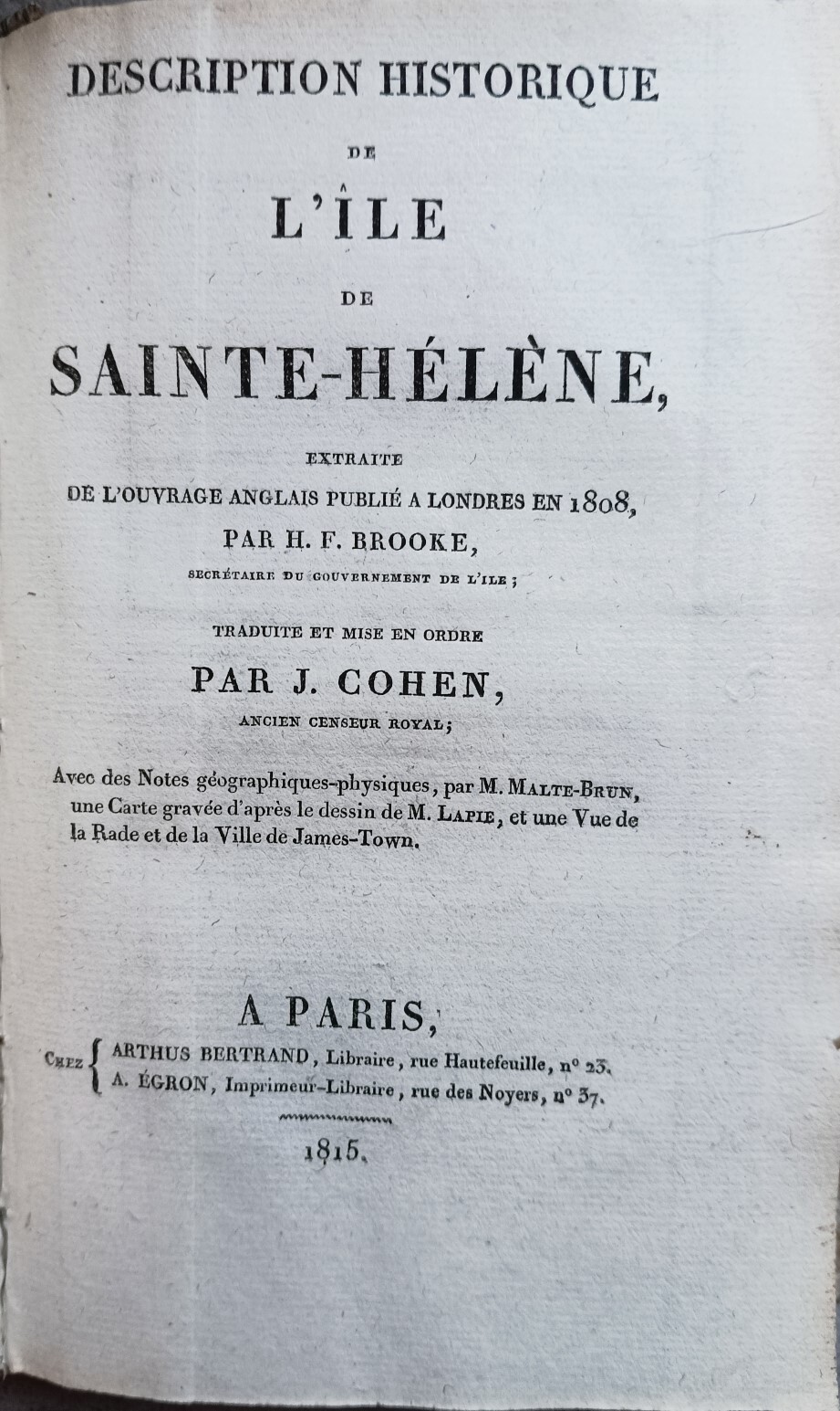 Voyage &amp;agrave; l'Isle d'Elbe, suivi d'une notice sur les autres …