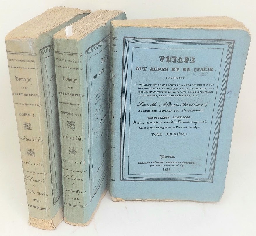 Voyage aux Alpes et en Italie...&amp;nbsp;Troisi&amp;egrave;me &amp;eacute;dition, revue, corrig&amp;eacute;e et …