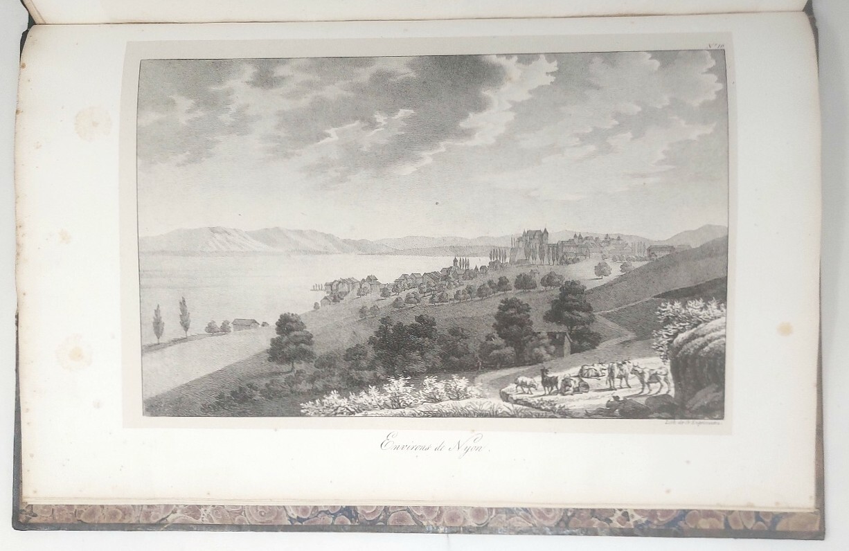 Voyage pittoresque autour du Lac de Gen&amp;egrave;ve, orn&amp;eacute; de onze …