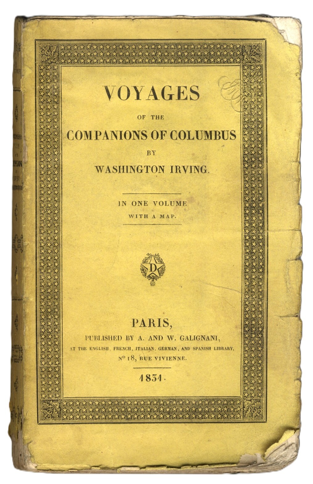 Voyages of the Companions of Columbus.