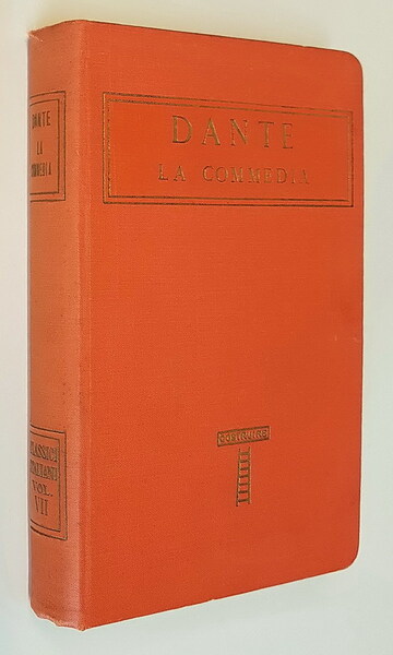 LA COMMEDIA con un discorso di Giuseppe Mazzini