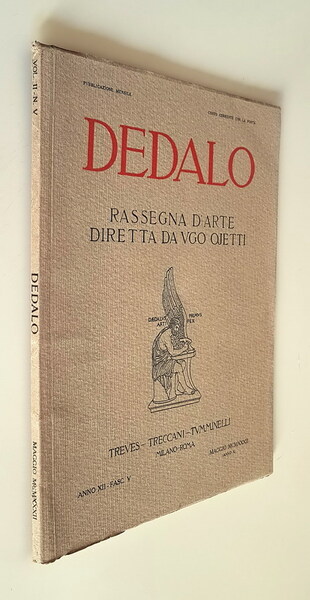 DEDALO (Anno XII - fasciolo V - maggio 1932)