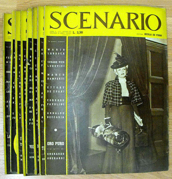 SCENARIO - Annata 1941 (anno X) non completa (solo 8 …