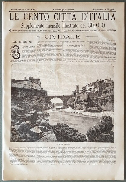 Le cento cittÃ d'Italia - CIVIDALE