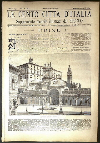 Le cento cittÃ d'Italia - UDINE