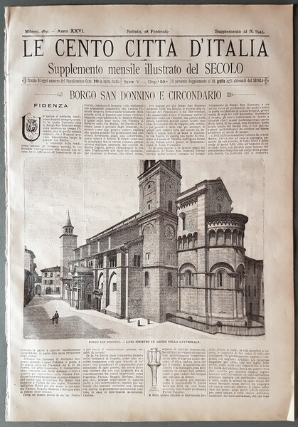 Le cento cittÃ d'Italia - BORGO SAN DONNINO E CIRCONDARIO