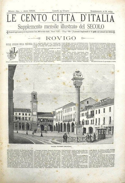 Le cento cittÃ d'Italia - ROVIGO
