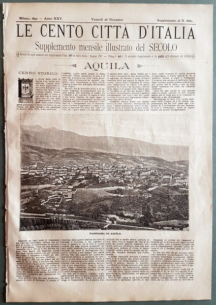 Le cento cittÃ d'Italia - AQUILA