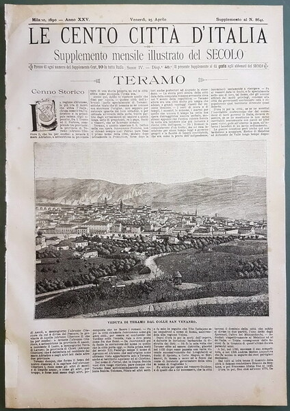 Le cento cittÃ d'Italia - TERAMO