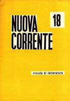 NUOVA CORRENTE - N. 18 (aprile-giugno 1960)