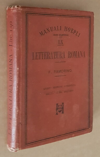 LETTERATURA ROMANA