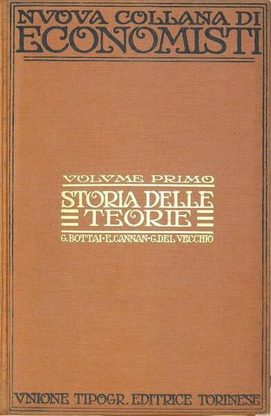 STORIA DELLE TEORIE (volume primo)