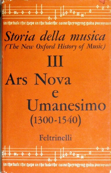 ARS NOVA E UMANESIMO (1300-1540)