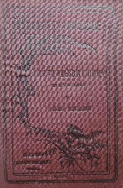 INVITO A LESBIA CIDONIA ed altre poesie