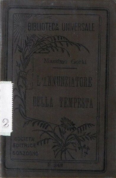 L'ANNUNZIATORE DELLA TEMPESTA traduzione di Efraim Boari