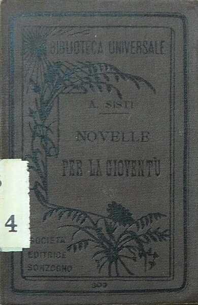NOVELLE PER LA GIOVENTU' (Ozias Hala - Un cuore spezzato …