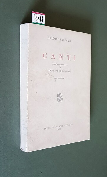 CANTI con l'interpretazione di Giuseppe de Robertis