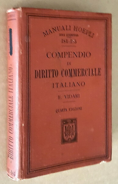 COMPENDIO DI DIRITTO COMMERCIALE ITALIANO