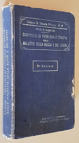 COMPENDIO DI PATOLOGIA E TERAPIA DELLE MALATTIE DELLA BOCCA E …