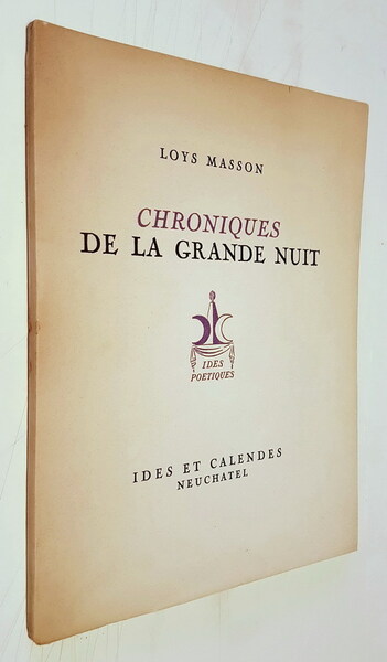 CHRONIQUES DE LA GRANDE NUIT