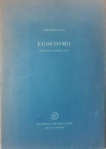 EGOCOSMO - Prefazione di Annalisa Cima