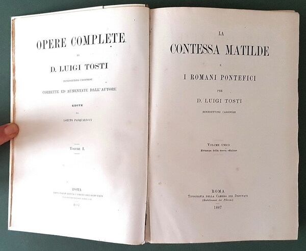 LA CONTESSA MATILDE E I ROMANI PONTEFICI