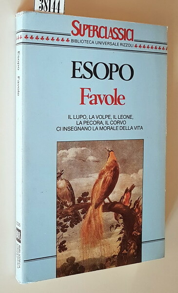 FAVOLE - Il lupo, la volpe, il leone, la pecora, …