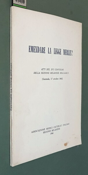 EMENDARE LA LEGGE MERLIN? - Atti del XVI convegno della …