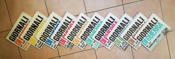 GIORNALI DI GUERRA (dal N. 21 al N. 30)