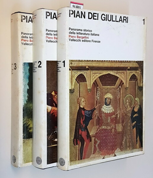 PIAN DEI GIULLARI - Panorama storico della letteratura italiana(volumi I, …