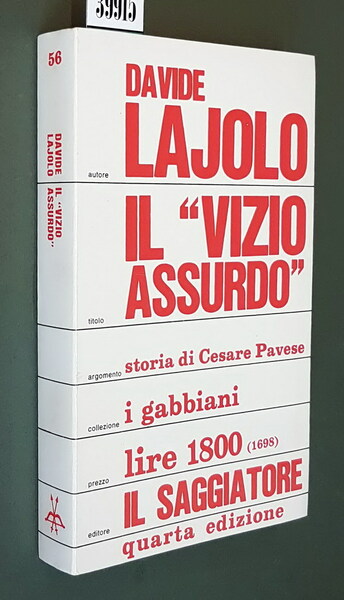 IL VIZIO ASSURDO storia di Cesare Pavese