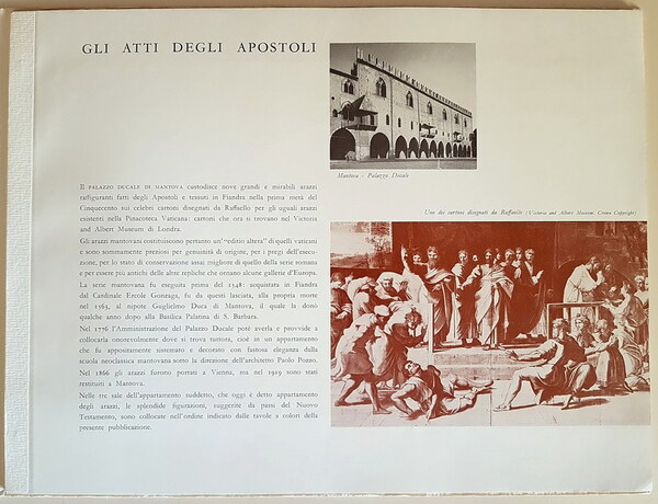 LA SERIE MANTOVANA DEGLI ARAZZI RAFFAELLESCHI