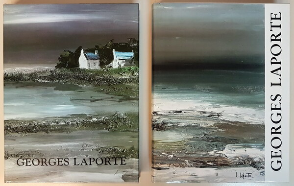 GEORGES LAPORTE - Un demi siecle de peinture (volumes I …