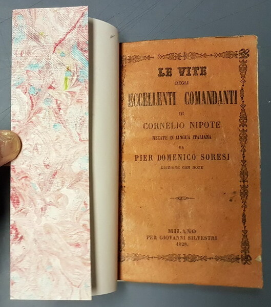 LE VITE DEGLI ECCELLENTI COMANDANTI DI CORNELIO NIPOTE con note