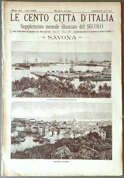 Le cento cittÃ d'Italia - SAVONA e RIMINI