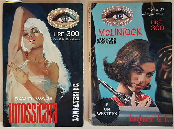 N. 2 romanzi gialli: INTOSSICATA - McLINTOCK