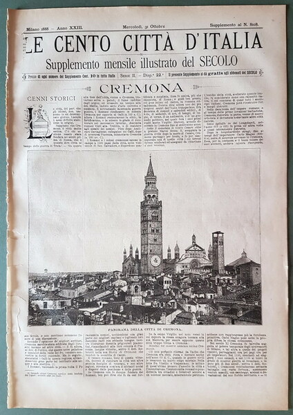 Le cento cittÃ d'Italia - CREMONA